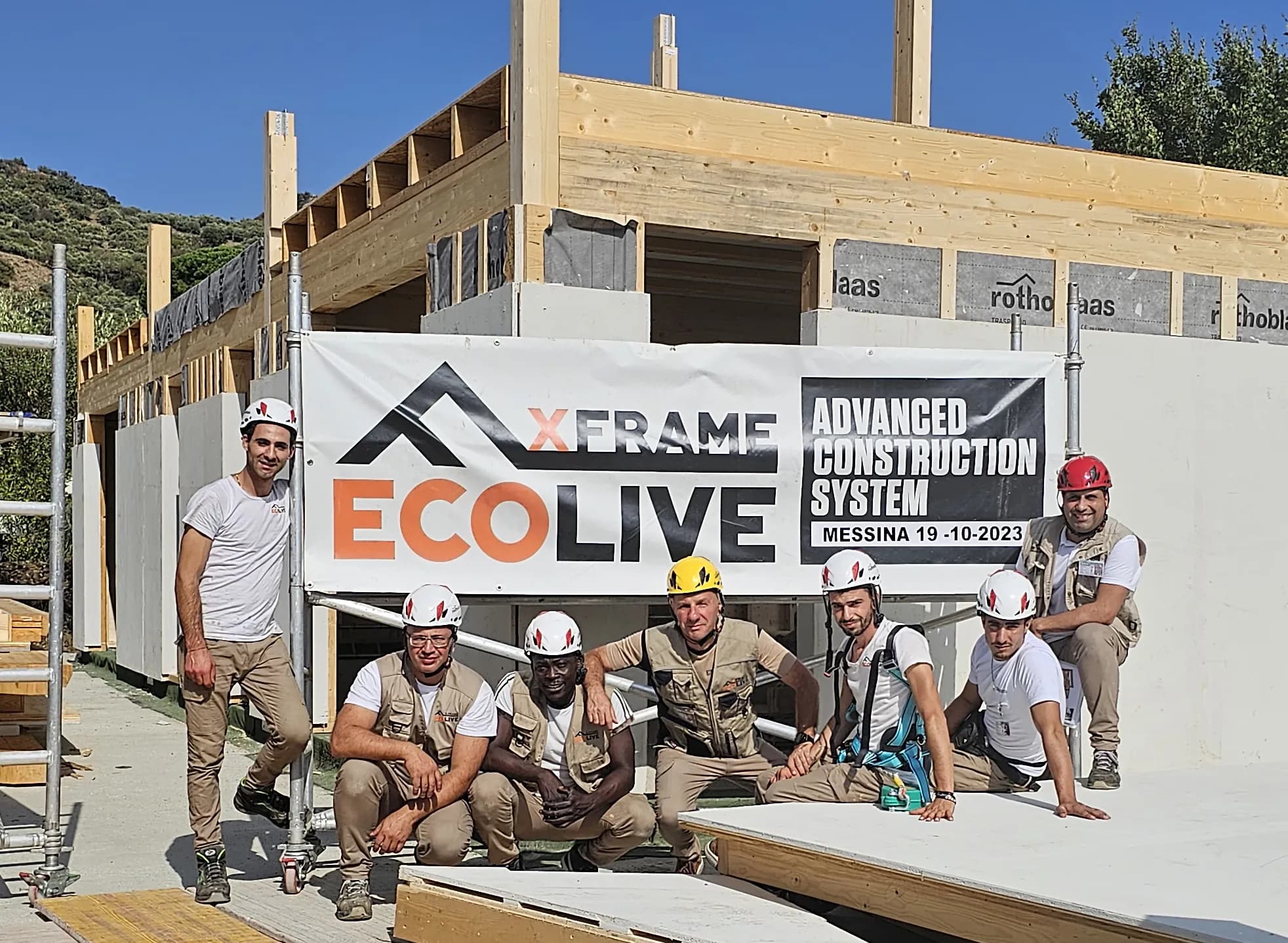 Stabilimento EcoLive nel Parco delle Serre