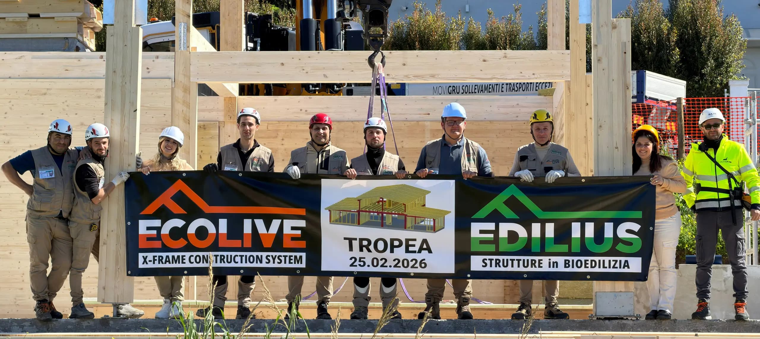 Il team EcoLive al completo