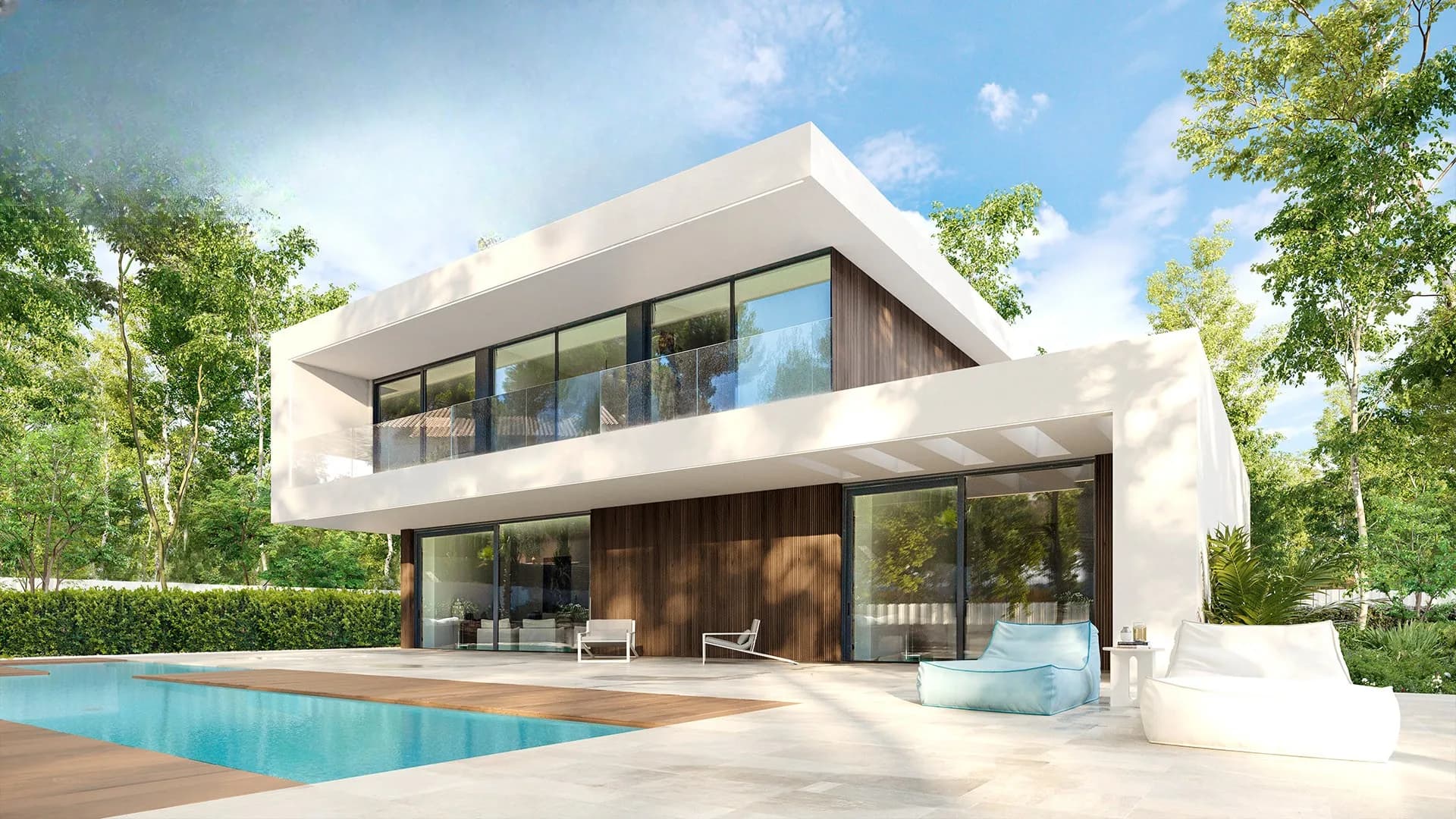 Villa Tiana — linee mediterranee moderne