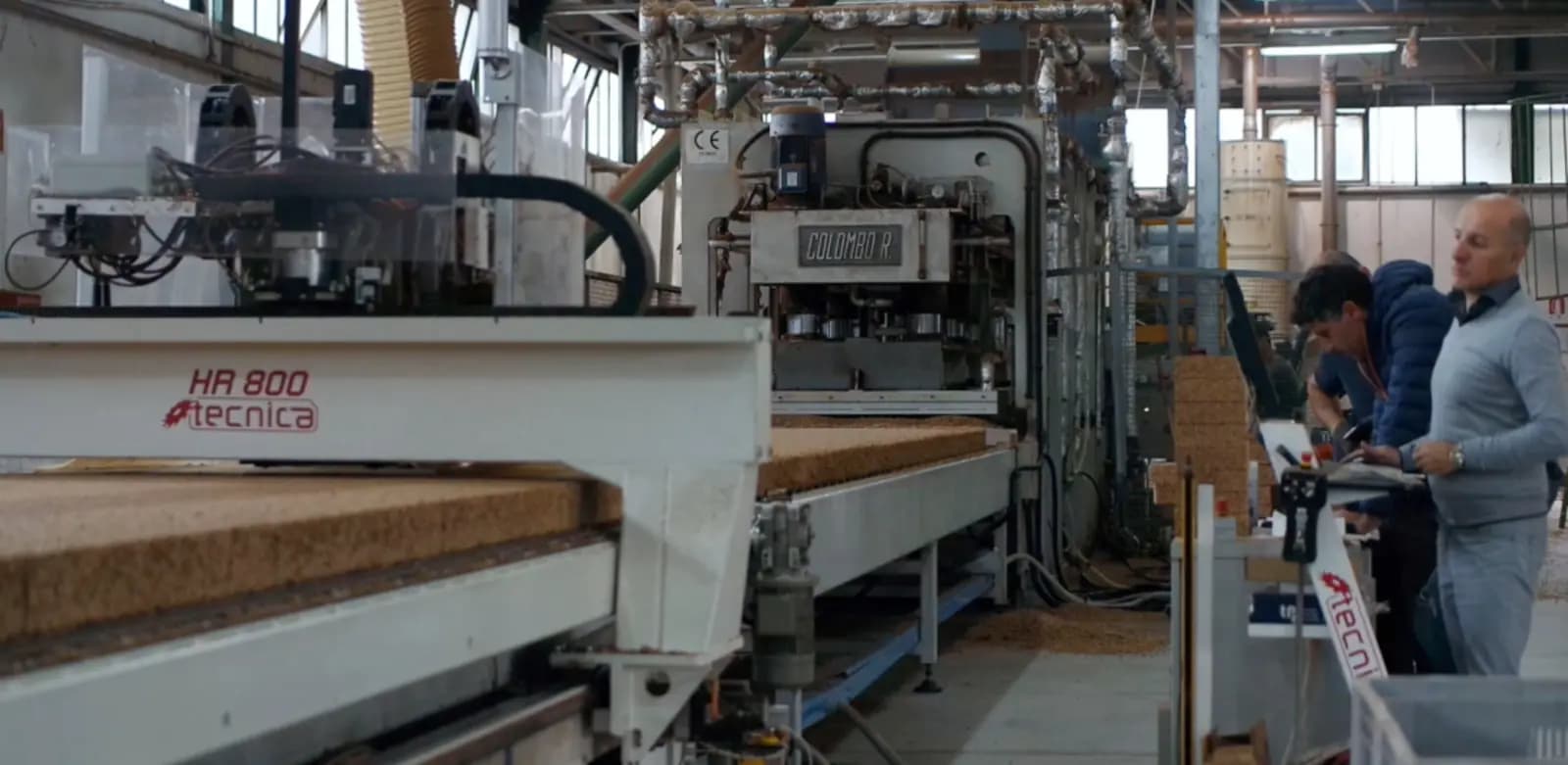 Linea di produzione X-Frame in stabilimento